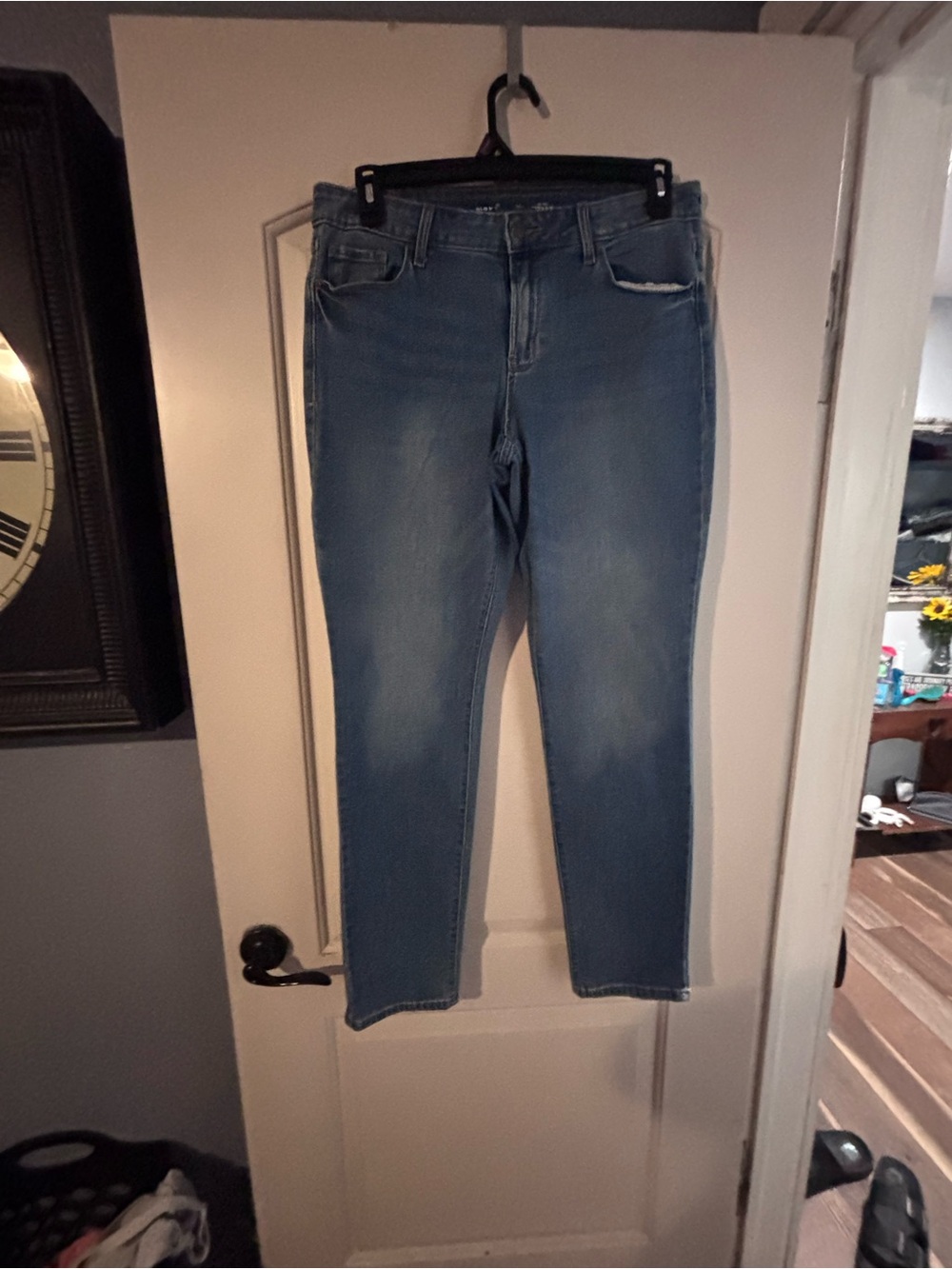 Old Navy Light Blue Ankle Jeans
